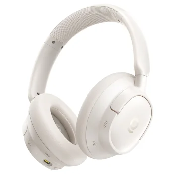 Baseus Bass BH1 NC Wireless Headphones with ANC, Starlight Off-White