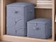 70L Compression Storage Bag Organizer for Clothes and Bedding, Grey