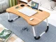 Portable Laptop Desktop Table Stand, Brown