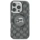 Karl Lagerfeld iPhone 16 Pro Case IML Monogram Karl & Choupette MagSafe, Black