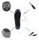 Heated shoe insoles with USB cable, black