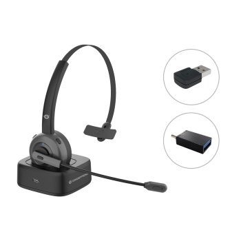 Conceptronic POLONA03BDA bezvadu Bluetooth austiņas ar mikrofonu, melnas