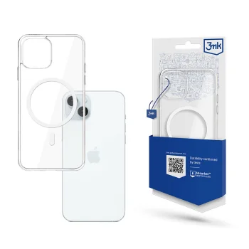 3Mk Protection Apple iPhone 15 Plus Mag Case, Transparent
