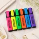 Colorful Highlighter Set, 6 pcs