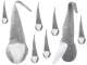 Christmas Gnome with Bendable Hat, 30 cm, Grey