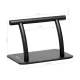 Hair Salon Footrest Gabbiano L005S, Black