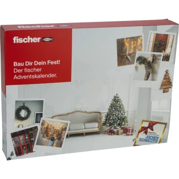 Fischer Advent Calendar 2026 Tool and Fixing Set, 145 Pieces