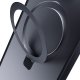 3Mk Protection Smoke Case Mag&Stand for Apple iPhone 16, Black