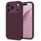 Dėklas Tech-Protect Uniq MagSafe CC, skirtas iPhone 18 Pro / 17 Pro, bordo