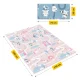 4Fizjo 1697 Foldable Educational Play Mat Królestwo i Kosmos, 180 x 150 cm