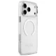 Guess Metal Outline MagSafe Phone Case Cover iPhone 17 Pro Max - silver