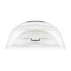 Лампа для ногтей Glow S1 Dual Led UV 168W, серебристая