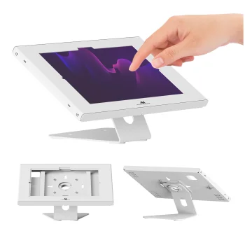 Tablet Display Enclosure Mount with Lock Maclean MC-957 W, 10.9"-11"