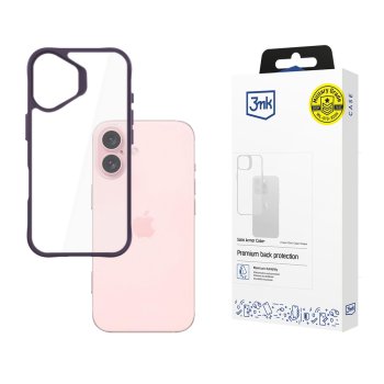 3Mk Protection Satin Armor Case+ for Apple iPhone 16, Purple