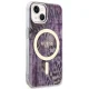 Guess iPhone 14 Case Leopard MagSafe, Pink