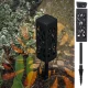 Ikonka KX4972 Garden Solar LED Lamp with Openwork Pattern, 4 pcs