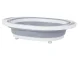Collapsible Silicone Bowl with Drain and Cutting Board, 5L