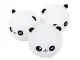 Kids Night Light Panda RGB with Remote, LED, USB, White
