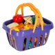 Velcro Cutting Vegetables and Food in Basket, 26 Pieces