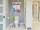 Over-The-Toilet Bathroom Storage Rack 3 Shelves 27358 White