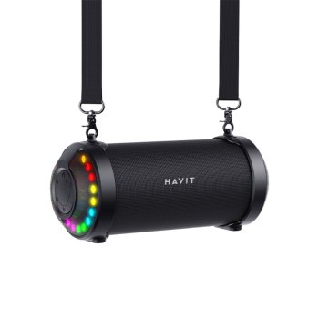 Portable Bluetooth Speaker HAVIT SK841BT with LED Lights, Black