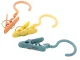 Clothes Pegs with Hook, 3 pcs, Multicolored