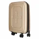 Foldable Wheeled Travel Suitcase 45 L, 57x37x23 cm, ABS/PC, Champagne