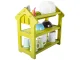 3-Tier Dish Drying Rack with Cutlery Holder, 53x42.5x27 cm