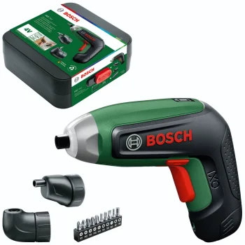 Cordless Screwdriver Bosch IXO 8 Set, 4 V, 2.0 Ah, with Attachments