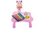 Kids Drawing Projector - Table with Markers and Melodies, Pink