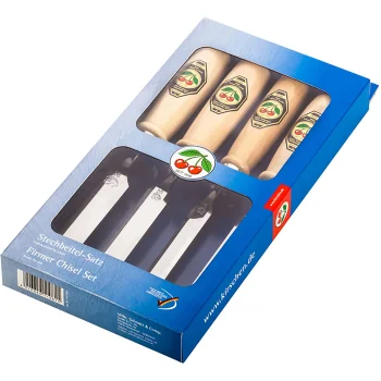 Kirschen Firmer Chisel Set 4pcs 1181 SB in Display Box (10, 16, 20, 26 mm)