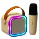 Karaoke Set Bluetooth Speaker and Microphone, Beige