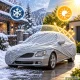 Vandeniui atsparus automobilio uždangalas L, 480x175x120 cm, pilkas