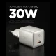 Spigen Essential EE301EU 30W 1-Port Wall Charger, Titanium