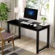 ModernHome PWDNZ-304 Computer Desk, 120x60 cm, Black