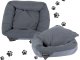 Soft Pet Bed for Dogs and Cats, 55x55 cm, Grey