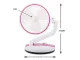 Wireless Foldable Desk Fan with LED Lamp, 5W, Pink