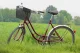 Black Metal Bicycle Basket with CLICK Quick-Release Mount