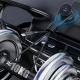 Dudao F24MAX Car Holder with 15W Wireless Charger, MagSafe Compatible, Black