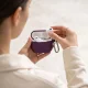 Tech-Protect Silicone Hook case for Apple AirPods 4 / 5, burgundy