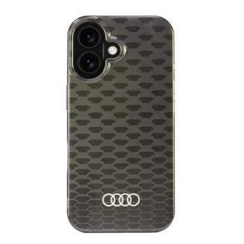 Audi IML Stitching Pattern MagSafe dėklas iPhone 16 6.1", juodas