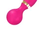 Pink Electric Handheld Body Massager (20 Modes, Silicone)
