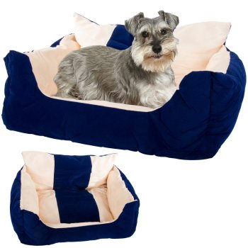 Soft dog and cat bed M, 64×46×20 cm, non-slip