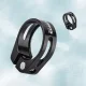 Rockbros 41210091001 Bicycle Seatpost Clamp 31.8 mm, Black