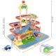Kruzzel 00022446 Wooden Parking Garage for Kids