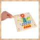 Kruzzel 00022403 Wooden Bead Mosaic Puzzle