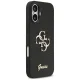 Guess 4G Strap 4G Classic Logo Case for Apple iPhone 17, Black