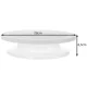Cake Making Turntable Rotating Decorating Platform Stand Display with Pastry Spatulas