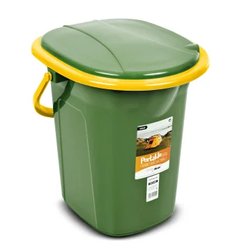 GreenBlue GB320GO Portable Camping Toilet, Dark Green/Orange