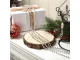 Christmas Tree Bead Garland, 5m, Silver